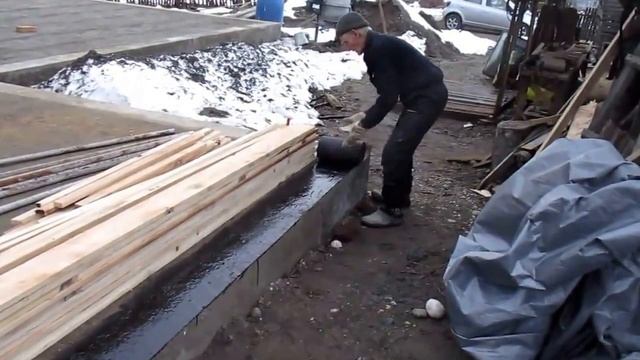 ✔ Фундамент. Гидроизоляция фундамента своими руками [Построить дом своими руками] смотреть онлайн