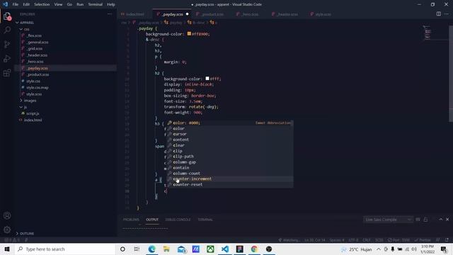 HOW TO MAKE WEBSITE USING HTML CSS & SASS | ONEPAGEWEBSITE APPAREL смотреть онлайн