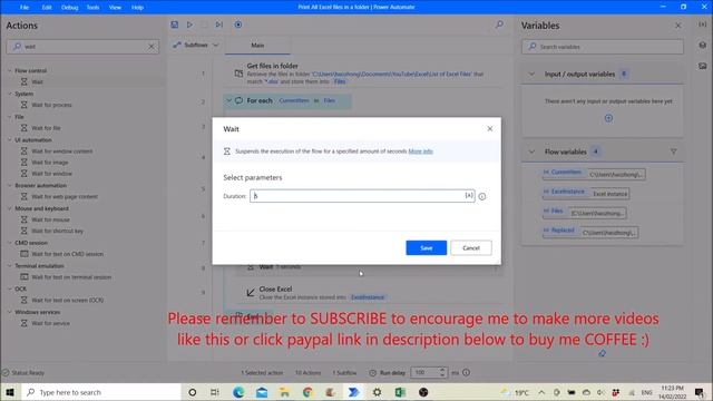 Automate print all Excel files in a folder (Entire workbook) using Power Automate Desktop смотреть онлайн