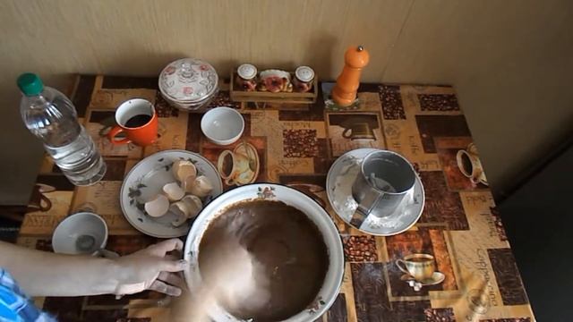 Осенние вкусняшки!! Готовим шоколадные кексы!! смотреть онлайн