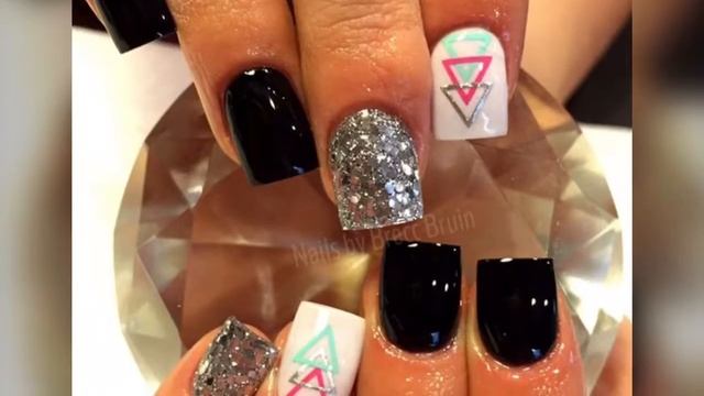 Красивый шикарный модный маникюр овал, миндаль, стилет, весна лето 2018 год смотреть онлайн