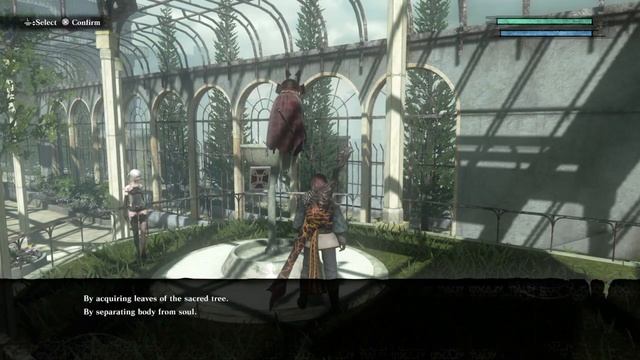 NieR Replicant ver.1.22474487139... (диалог с птичками) смотреть онлайн