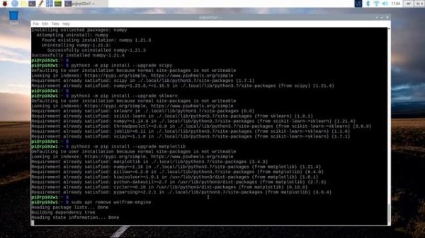 Raspberry Pi Zero 2 W: Compiled OpenCV 4.0.0 on Raspbian 10 (buster)