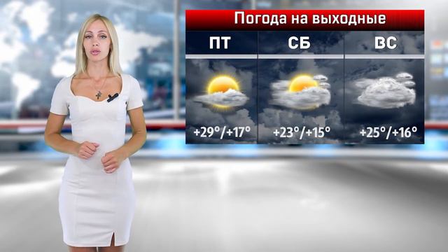 Анапа — это море, солнце и чистый воздух, а какую погоду ждать в выходные, расскажет Валерия смотреть онлайн