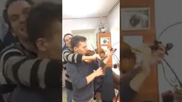 Одна скрипка - четыре руки