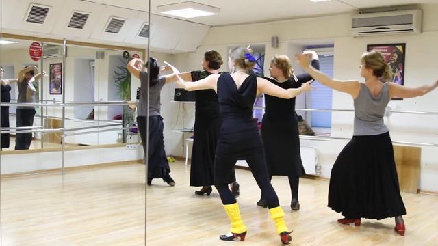 Испанский танец - фламенко. обучение в Ренессансе! смотреть онлайн