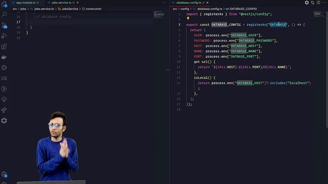 NestJS #37 - Configuration | Config Files Based Configuration & Namespaces | Part 2 | (Hindi)