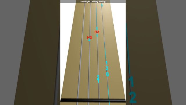 Learn First Light Lindsey Stirling On Violin - How To Play Tutorial