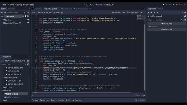 Intro to Godot GameDev part 1, Reviewing the drag and drop prototype смотреть онлайн