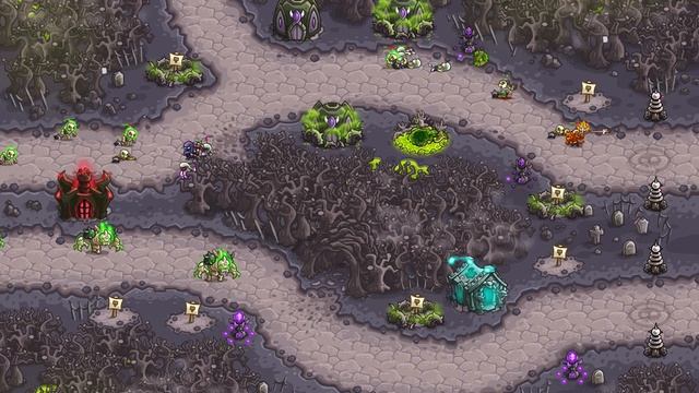 Kingdom Rush Vengeance - BACK TO THE ROTTEN FOREST [impossible] [iron] смотреть онлайн