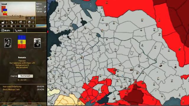 Let's play Hearts of Iron II Italy-part 22 смотреть онлайн