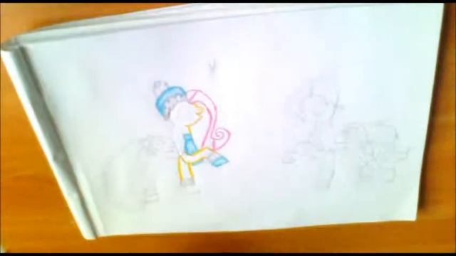 Рисую Рейбу деш и Флаттершай зима (запрос готов) смотреть онлайн