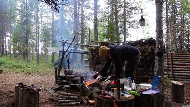 Походная Пила Силки - SILKY GOMBOY в Походе | Что делать на Рыбалке в Шторм ? Разделка Щуки на Филе смотреть онлайн