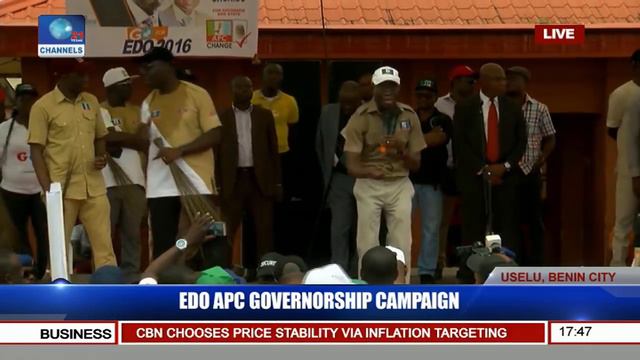Edo APC Governorship Campaign Train Moves To Uselu Pt 8 смотреть онлайн