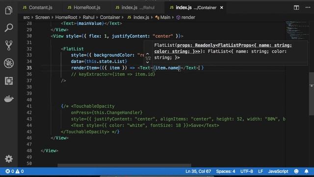 FlatList in react native In Hindi And Diff between in Map and FlatList смотреть онлайн