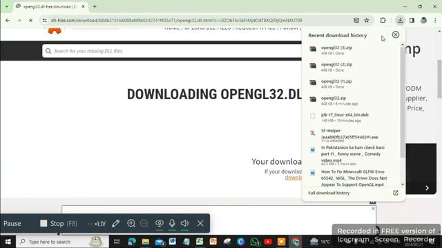 How To Fix Minecraft GLFW Error 65542 | window \ 7 \ 11 \ 10 | Full Guide смотреть онлайн