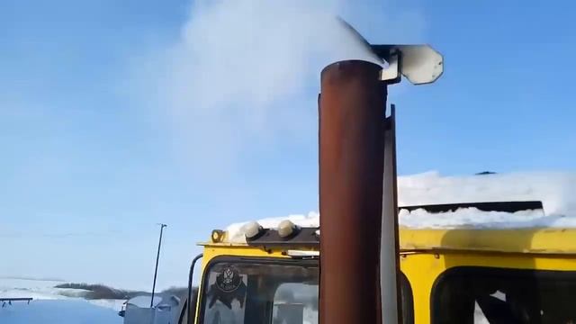 31января заводим хряка чистить снег