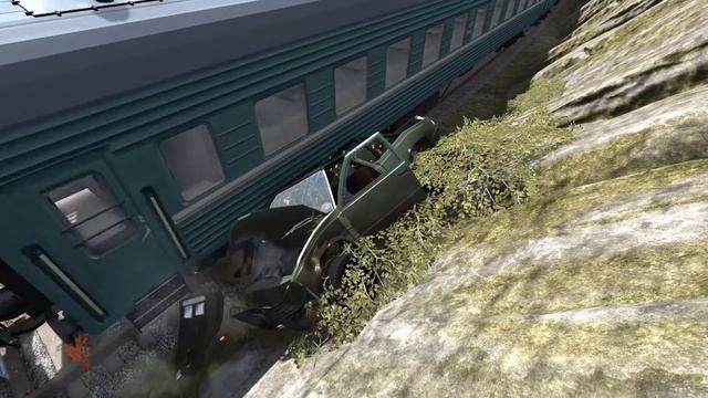 Train Accidents | BeamNG.drive смотреть онлайн