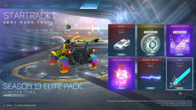 Rocket League Season 13 Elite Pack смотреть онлайн