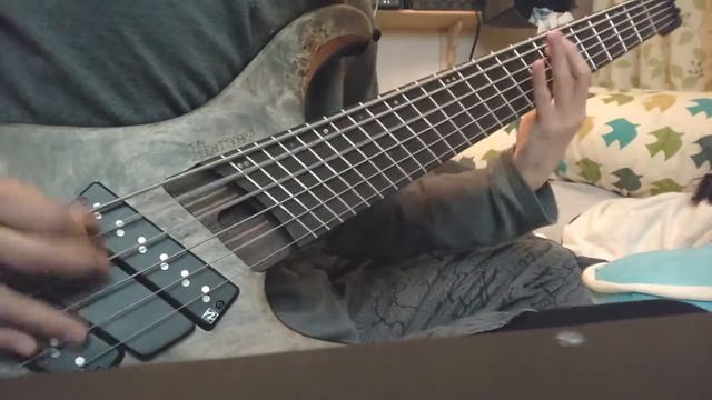 Breaking Damnation - Jason Richardson (Bass Cover) смотреть онлайн