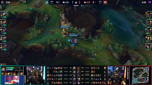 MSF vs FNC - Неделя 8 День 1 | 2021 LEC Летний сплит | Misfits Gaming vs. Fnatic смотреть онлайн