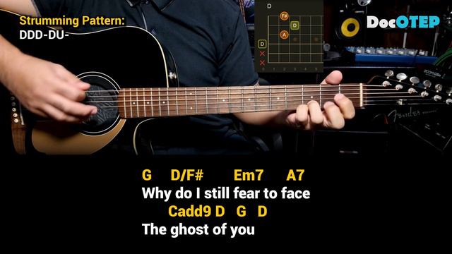 The Ghost of You - Michael Learns to Rock (Guitar Chords Tutorial with Lyrics) смотреть онлайн