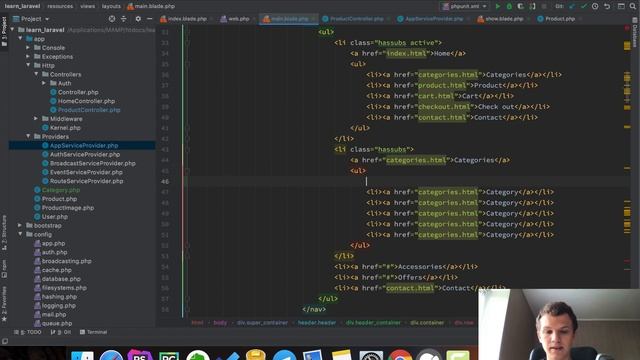 #13 Разработка интернет-магазина на Laravel 6. Реализация категорий. Часть 1. смотреть онлайн