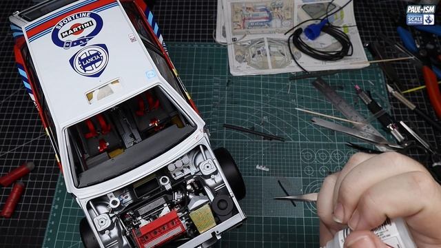 Part 15 - Model Factory Hiro Full Detail 1/12 Lancia HF Delta Integrale Evo '92 смотреть онлайн