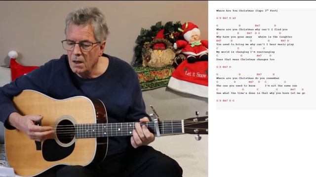 How To Play | Where Are You Christmas | Faith Hill смотреть онлайн