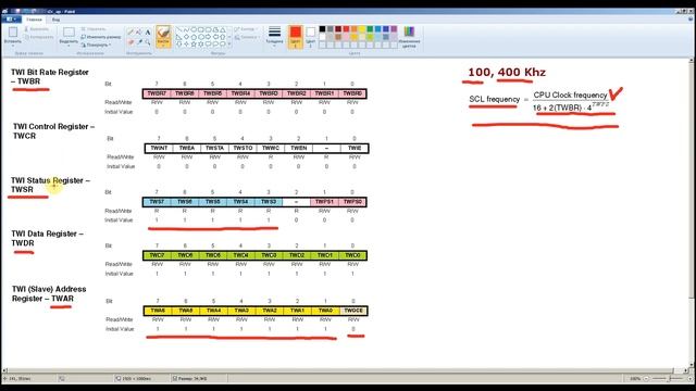 AVR 48# Аппаратный I2C смотреть онлайн