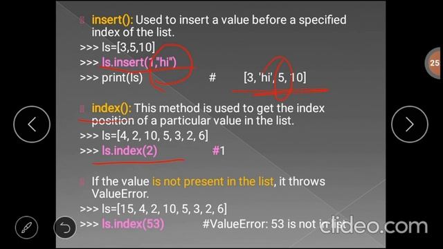 17CS664[PYTHON] - Module- 3(Part 1)- LISTS смотреть онлайн