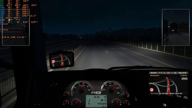 Euro Truck Simulator 2 - i5 3570 & GTX 260 XFX смотреть онлайн