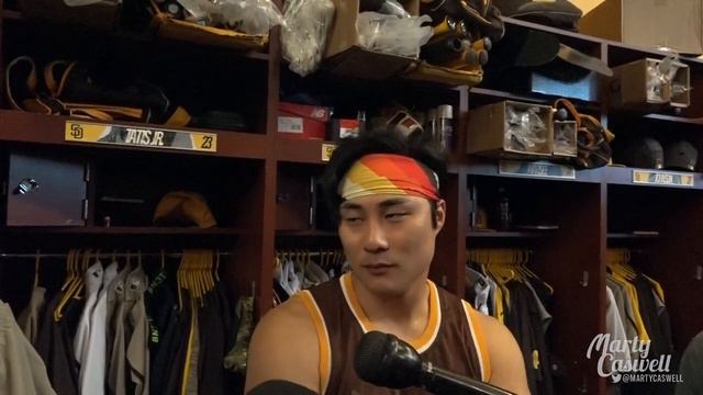 Ha Seong Kim on excitement for Korea series, 2024 Padres, Mike Shildt and hopes of signing extensio смотреть онлайн