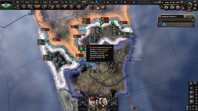Mysore Offensive | Hearts of Iron 4: Kaiserredux - Madras (Bourbons Of India) #4 смотреть онлайн