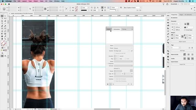 Learn how to place audio files in an Adobe InDesign interactive layout смотреть онлайн