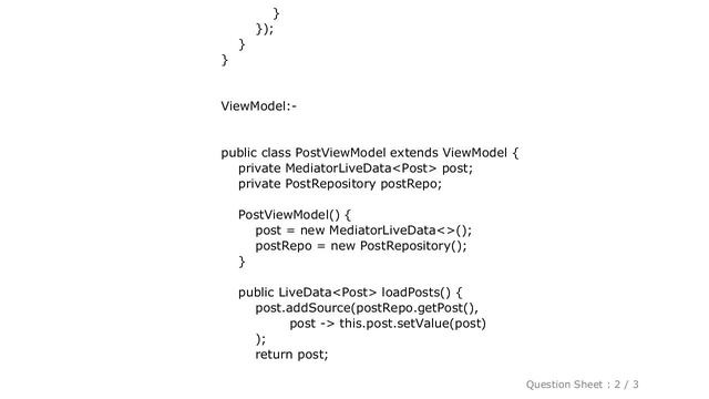 Android : Cannot create an instance of class ViewModel смотреть онлайн