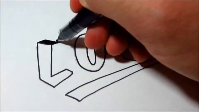 How To Draw LOVE Letters смотреть онлайн