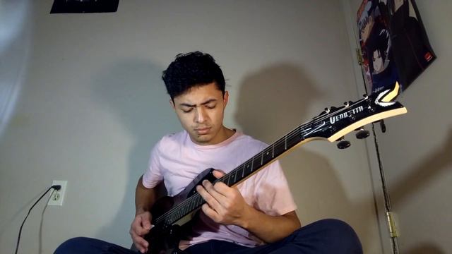 Alec Benjamin - Let Me Down Slowly Electric/Metal Guitar Cover смотреть онлайн