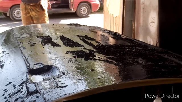 подготовка детали к покраски . снятие старого лкп с помощью смывки краски от бренда а1 смотреть онлайн