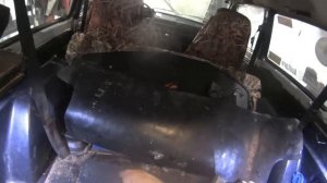 Установка лебедки на ниву в багажник с сохранением задего сидения Часть 1
