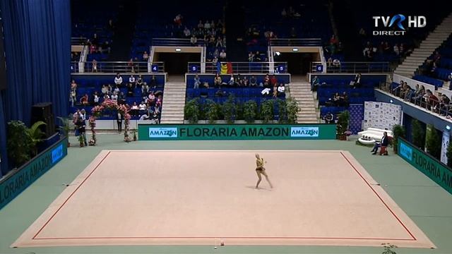 Яна Кудрявцева - булавы, многоборье, КМ Бухарест 2015 смотреть онлайн