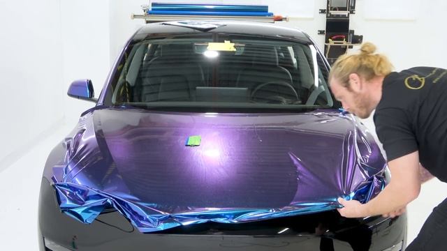 The Future Of Vinyl Wrap Is Here! NEW Color Change / Shift PPF With Air Release смотреть онлайн