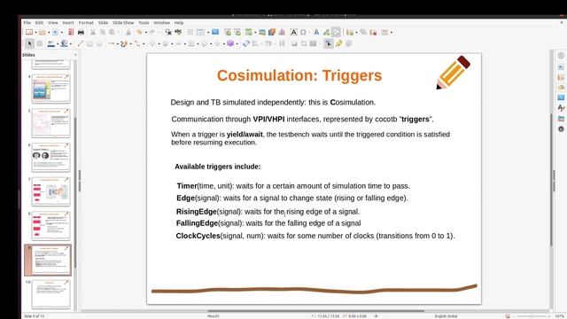 Cocotb(COroutine-based COsimulation TestBench) And Python For RTL Verification.