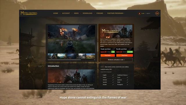 MYTH OF EMPIRES ► ГДЕ КУПИТЬ MYTH OF EMPIRES ► ИГРА СНОВА В ПРОДАЖЕ ► РАЗРАБОТЧИКИ СДЕЛАЛИ ЛАУНЧЕ смотреть онлайн