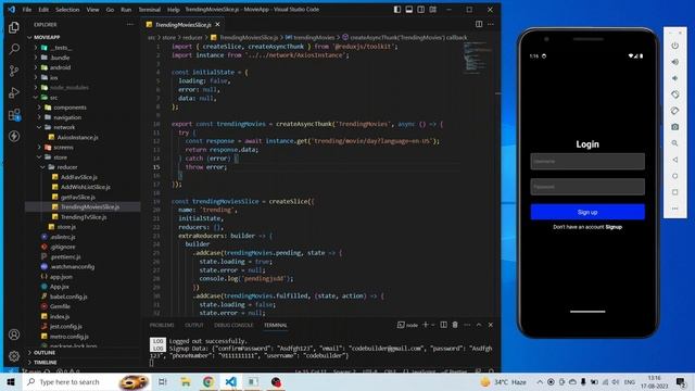 Mini Project - Movie App for College Student | React Native | CodeBuilder Studio смотреть онлайн