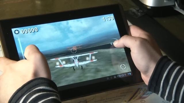 Test Android Game Wind of Steel Asus Eee Pad Transformer