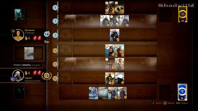 Первый Гвинт Геральта — The Witcher 3: Wild Hunt Прохождение игры #2 смотреть онлайн