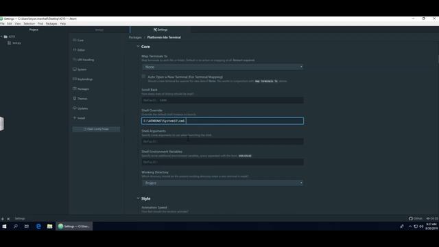 Basic Atom Install with Python смотреть онлайн