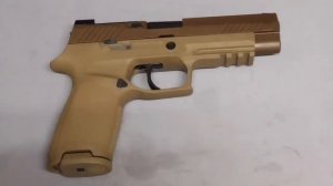 Обзор пистолета Зиг Зауэр P320 M17