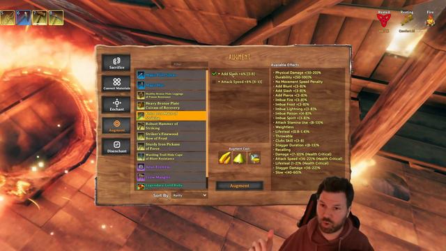 How to Enchant & Augment items- Valheim w/Epic Loot смотреть онлайн